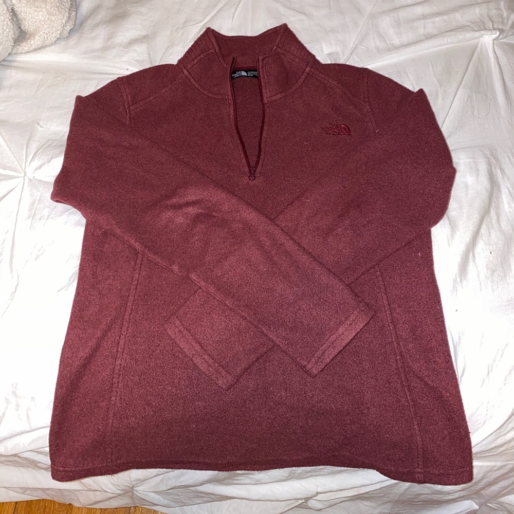 North Face 3/4 zip